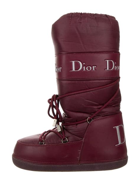 women dior snow boots|Dior snow boots vintage.